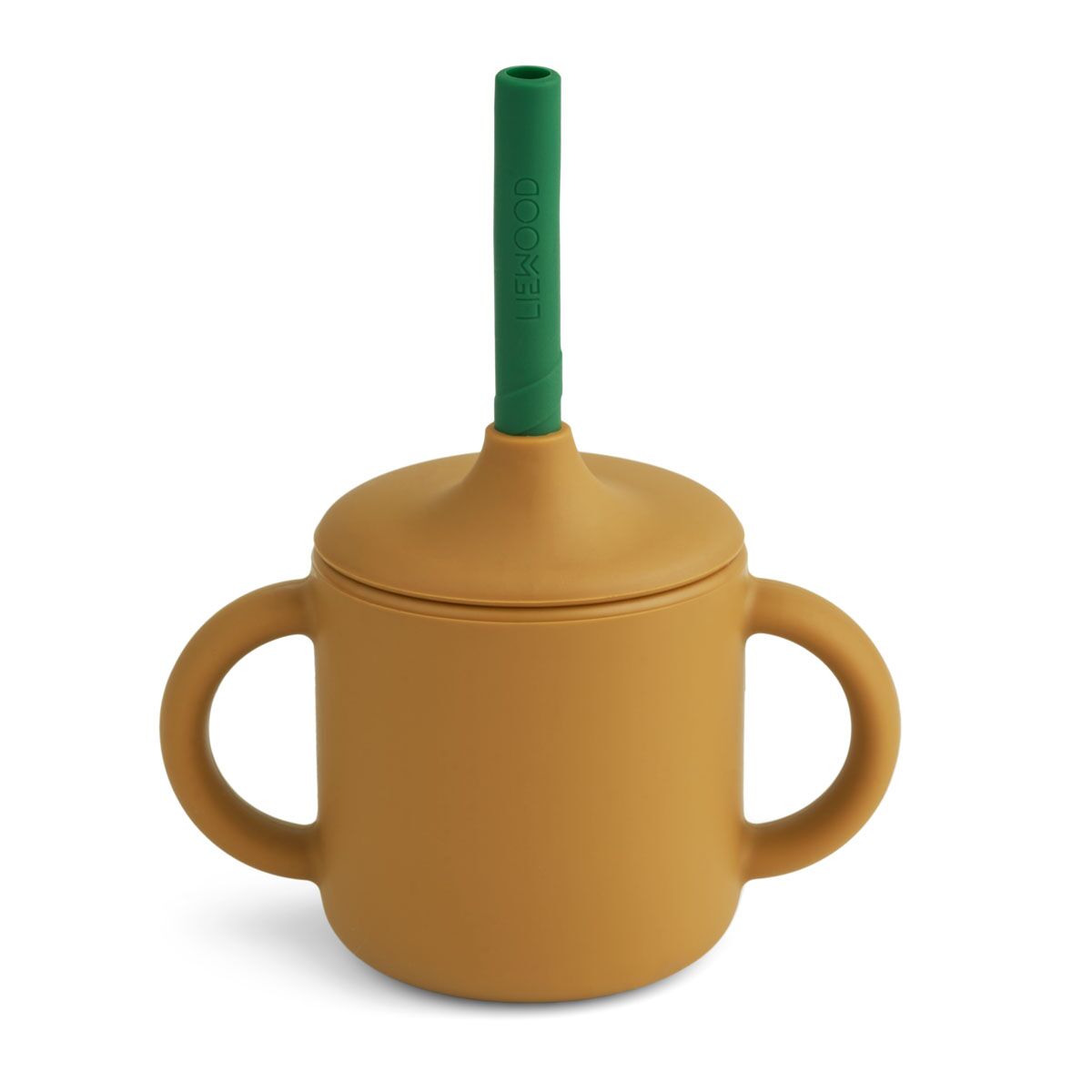 Liewood Cameron Silikon Schnabeltasse „Eden / Golden caramel mix“