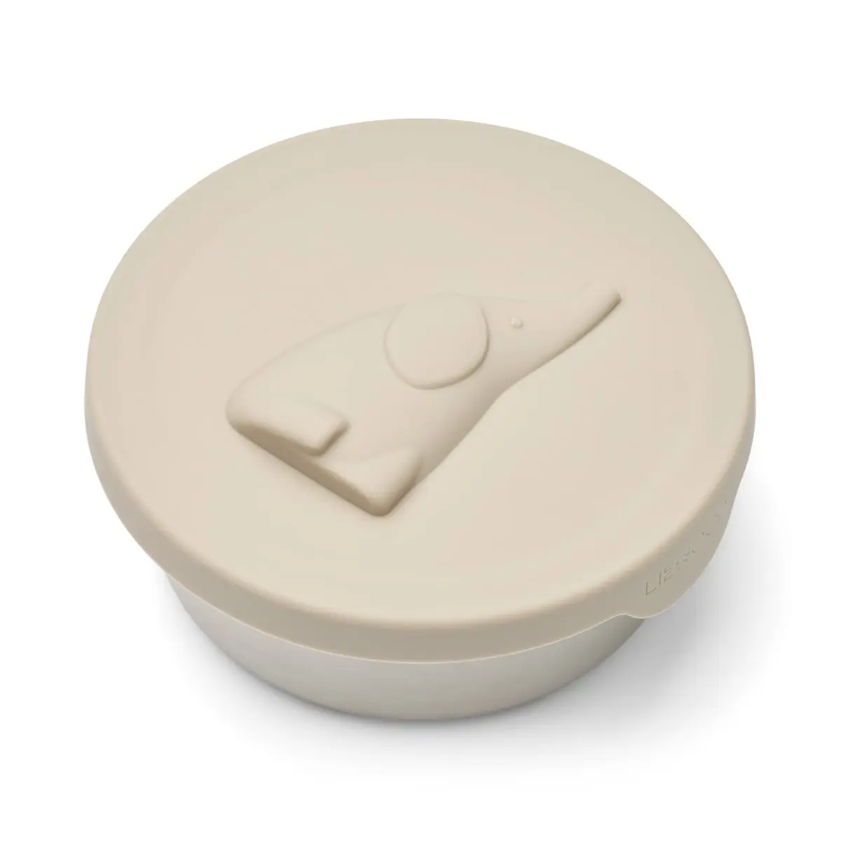 Liewood Raymon Lunchbox „Sandy“, Edelstahl mit Silikon-Deckel