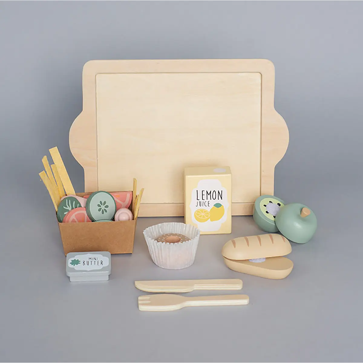 Jabadabado Kinder-Tablett aus Holz