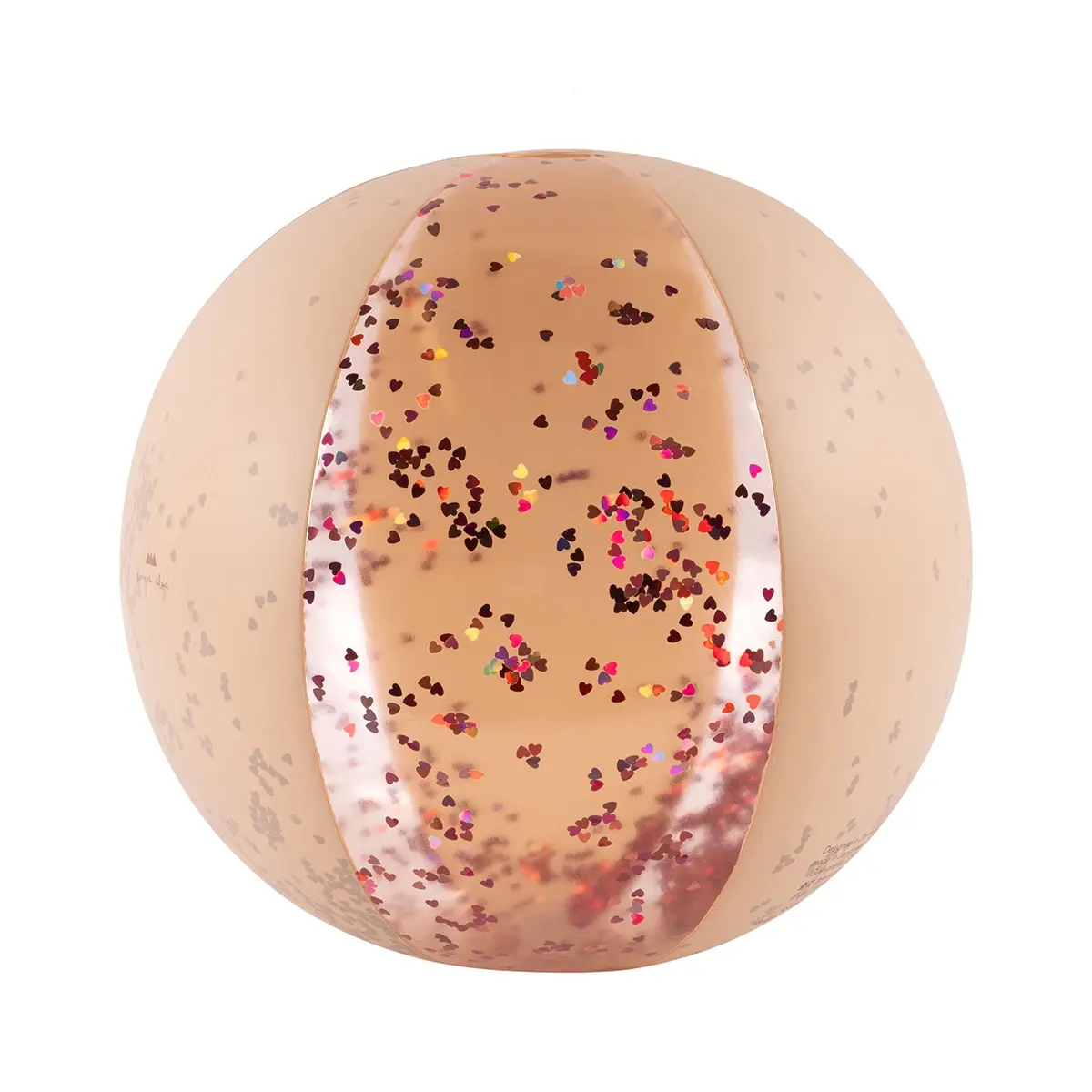 Konges Sløjd Wasserball „Blush“, transparent, ø40cm
