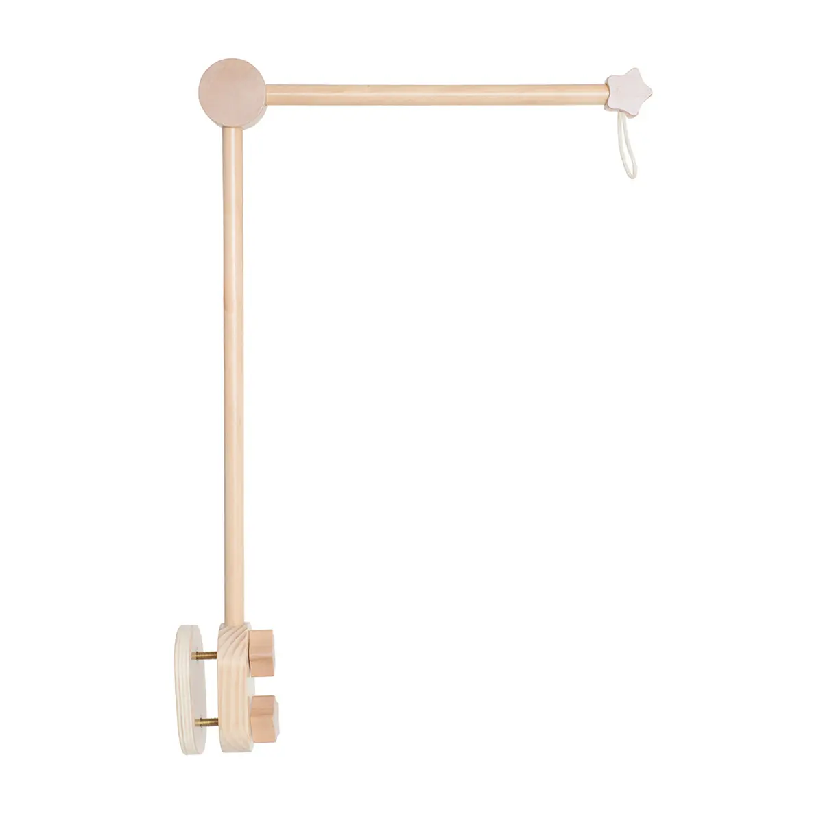 Jabadabado Mobilehalter, Holz, natur, 60x32cm
