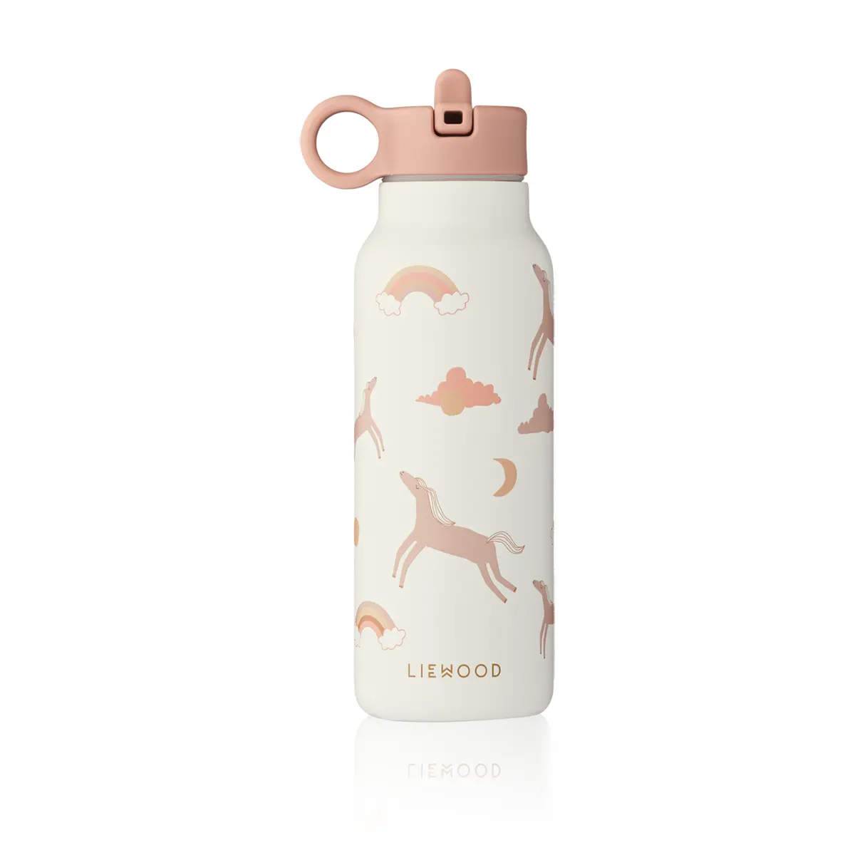 Liewood Falk Edelstahl Trinkflasche „Dream / Ecru" 350ml, Medium