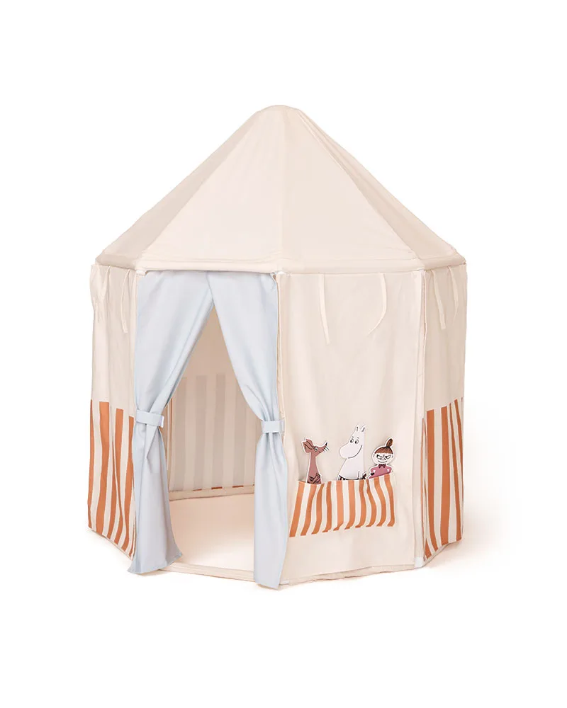 Kids Concept Pavillon Zelt „Mumin mit Muminpuppen“, 107x124cm