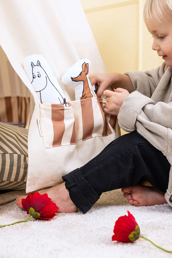 Kids Concept Pavillon Zelt „Mumin mit Muminpuppen“, 107x124cm