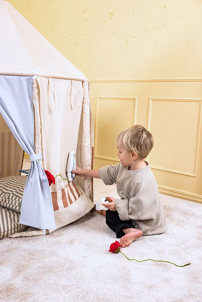 Kids Concept Pavillon Zelt „Mumin mit Muminpuppen“, 107x124cm
