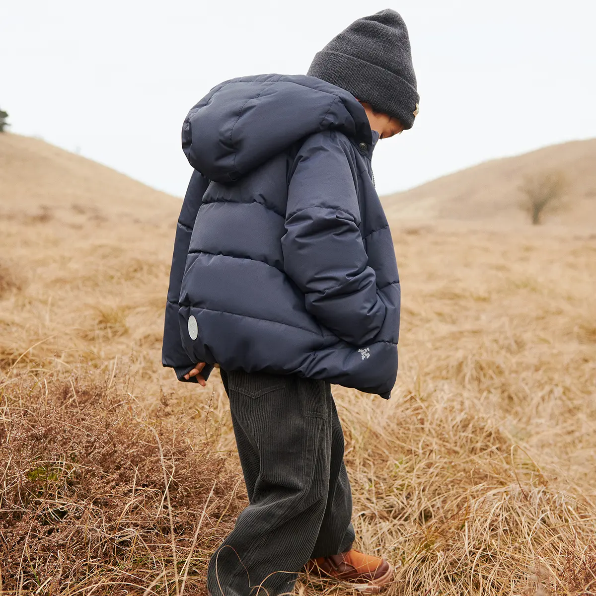 Wheat Puffer Jacke Cammoe „Ink“