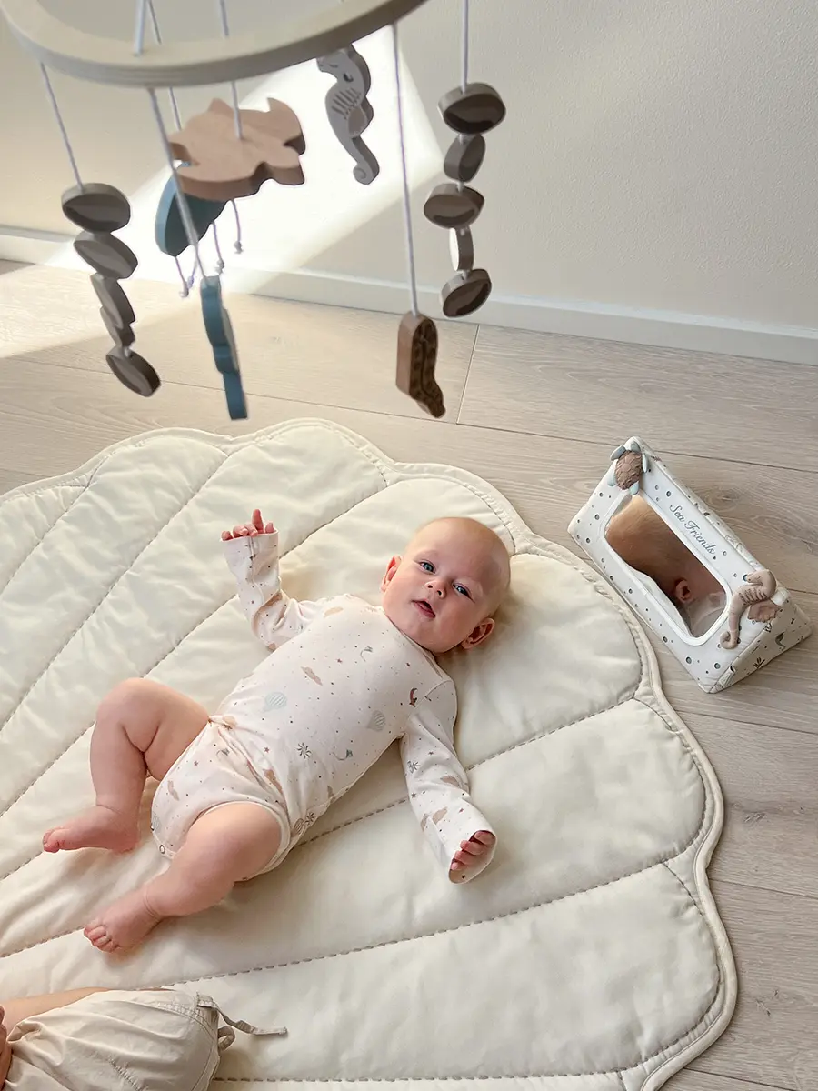 Cam Cam Babyspiegel Tummy Time „Sea Garden“, OCS