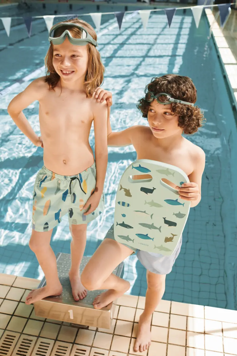 Liewood Kerem Kinder-Schwimmbrille „Peppermint / Garden green“