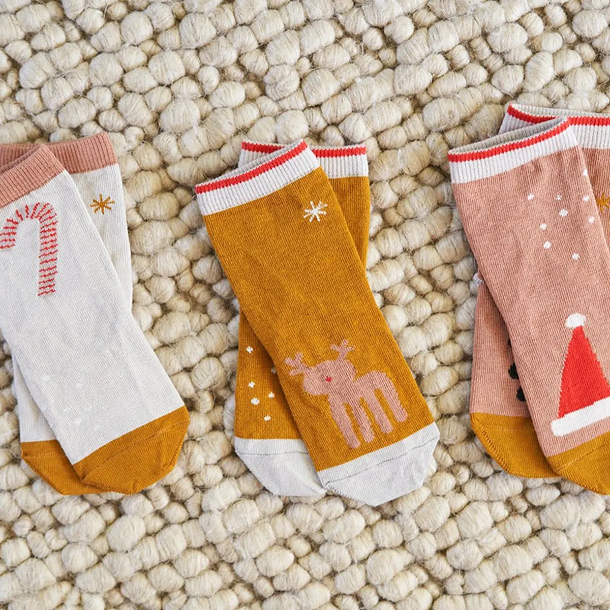 Liewood Silas Kindersocken „Tuscany rose / Multi mix“, 3er-Pack, Gr. 17-32 – Bild 2