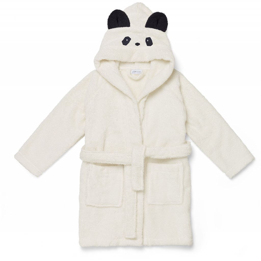 Liewood Bademantel Panda creme de la creme LW12387-0010