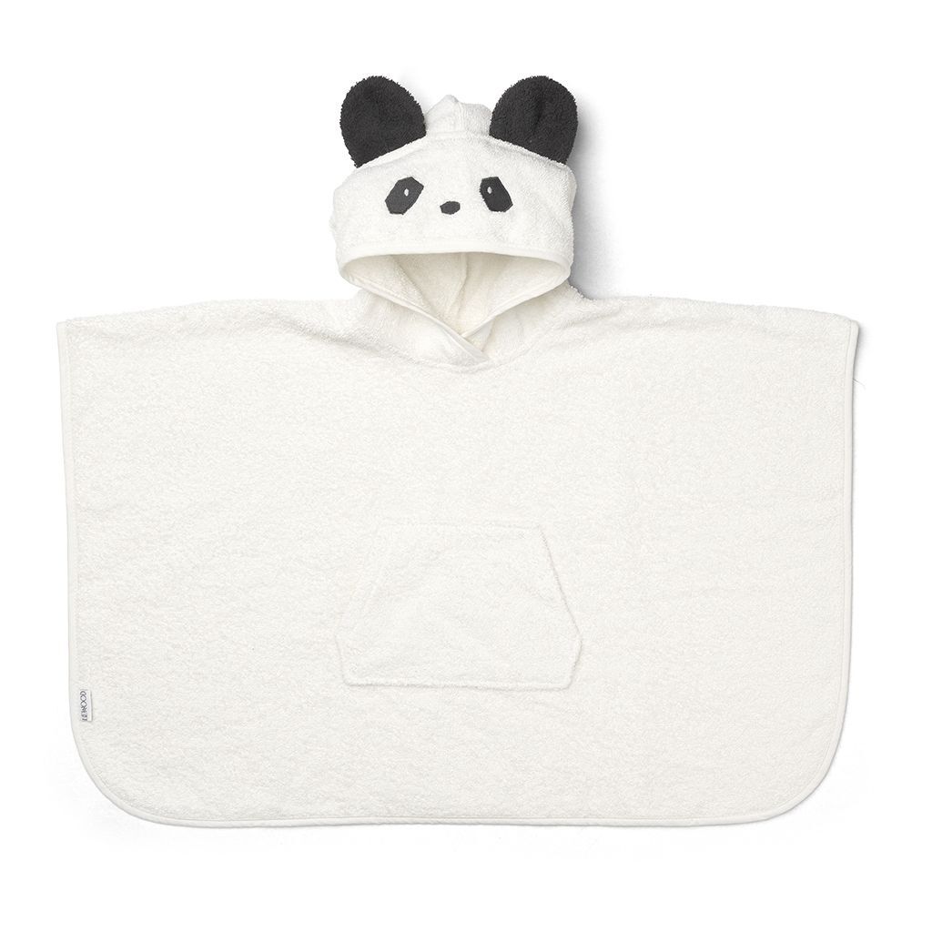 Liewood Badeponcho Panda creme de la creme LW12356-0010