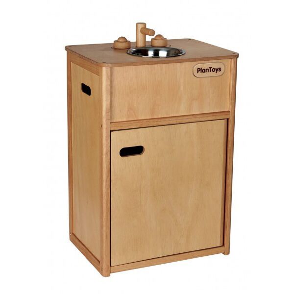 PlanToys Spüle „natur“ aus Öko-Holz