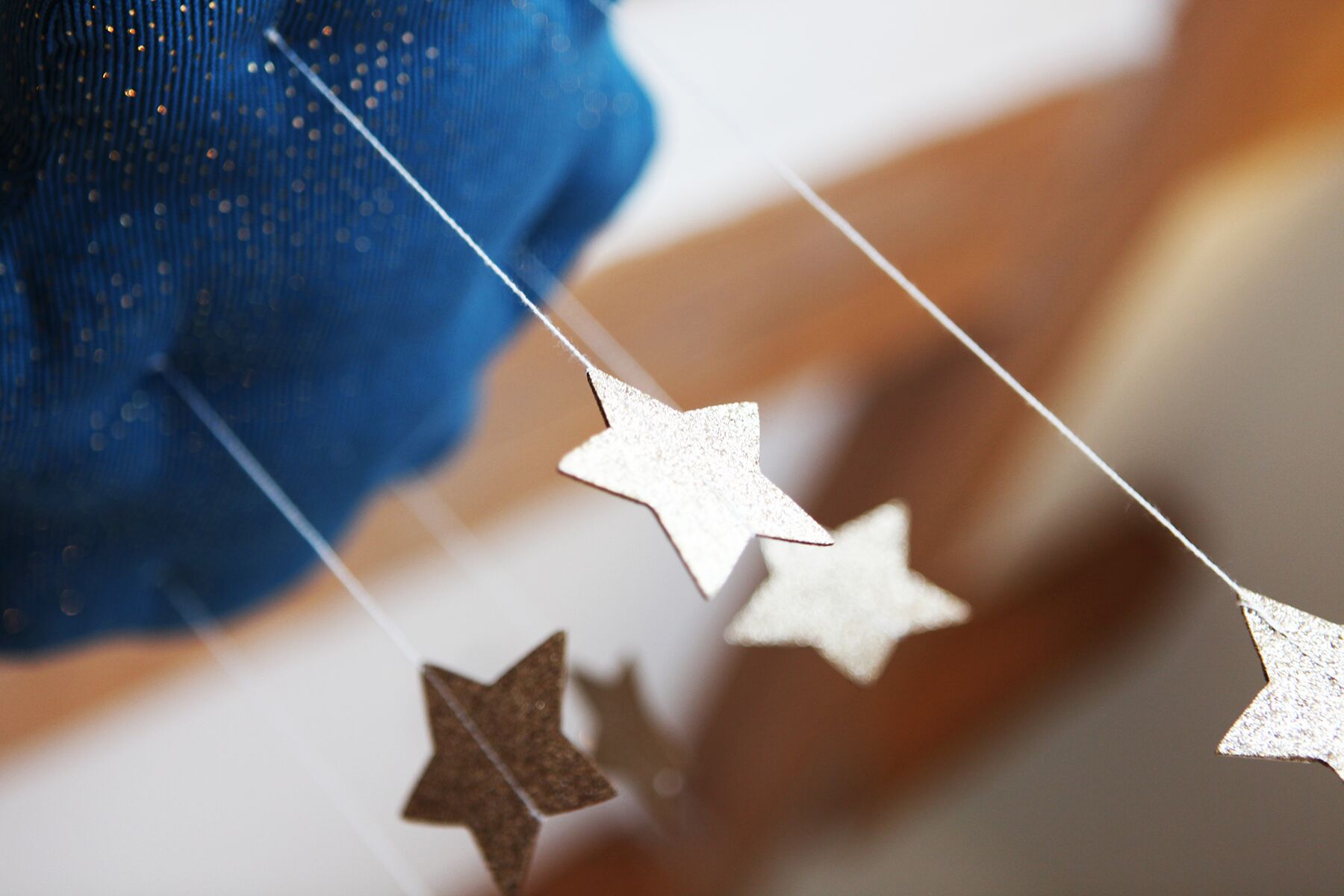 Picca Loulou Wolke mit Sternen, blau, H34cm – Bild 2