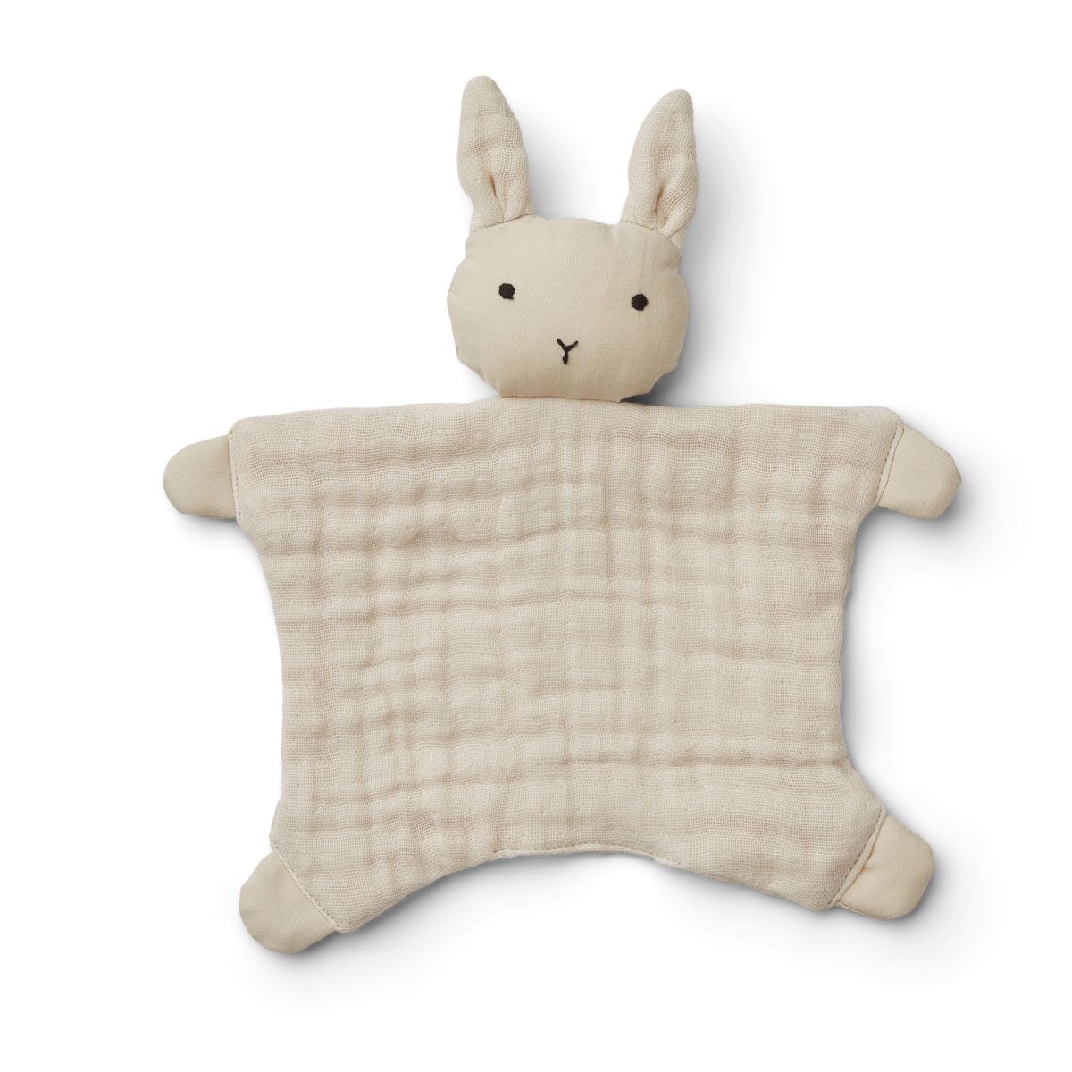 Liewood Amaya Musselin Kuscheltuch „Rabbit sandy“, Kuschelteddy