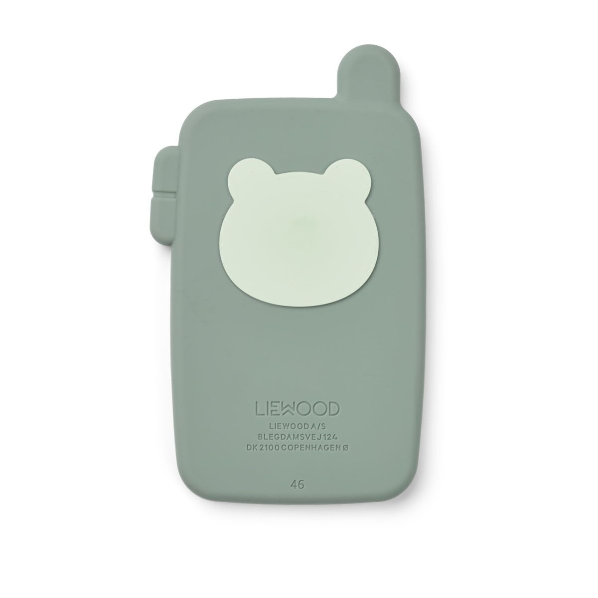 Liewood Esben Spielzeug Walkie Talkie „Green multi mix“, Silikon, H11cm