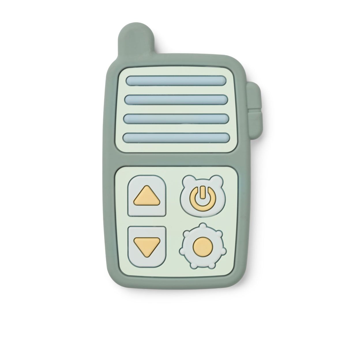 Liewood Esben Spielzeug Walkie Talkie „Green multi mix“, Silikon, H11cm