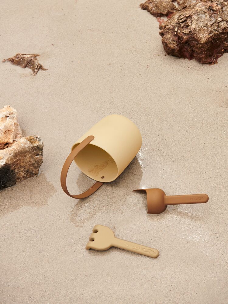 Liewood Donny Strand-Set „Nebelgrau multi mix“, 3-teilig – Bild 4