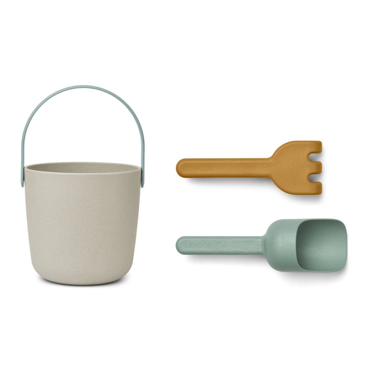 Liewood Donny Strand-Set „Mist multi mix“, Silikon, 3-teilig