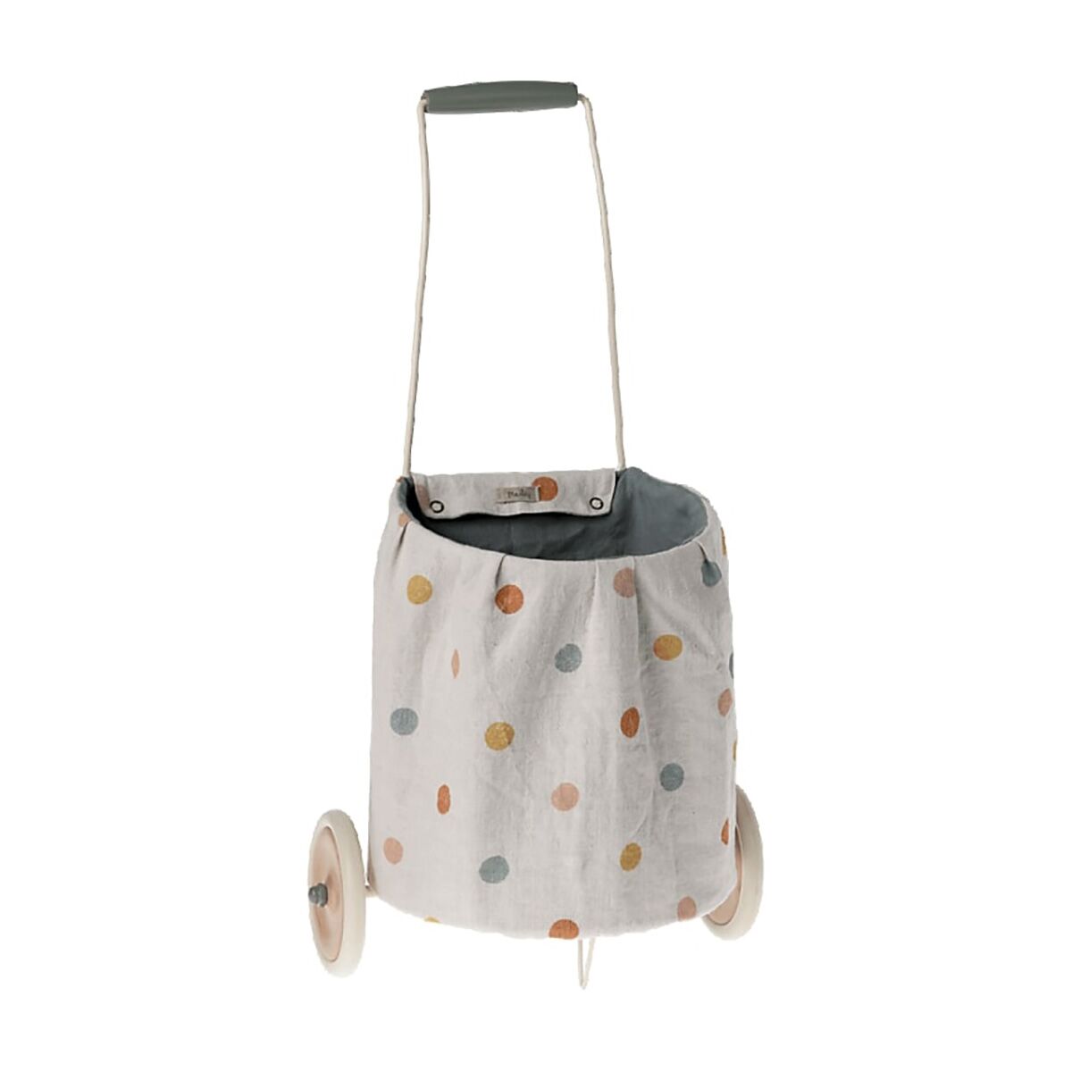 Maileg Trolly „Multi Dots – Blue“, 56x28cm 01