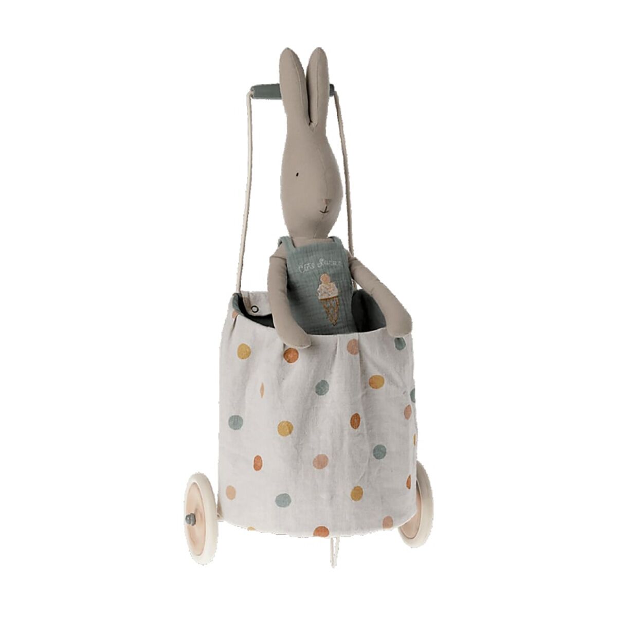 Maileg Trolly „Multi Dots – Blue“, 56x28cm 02