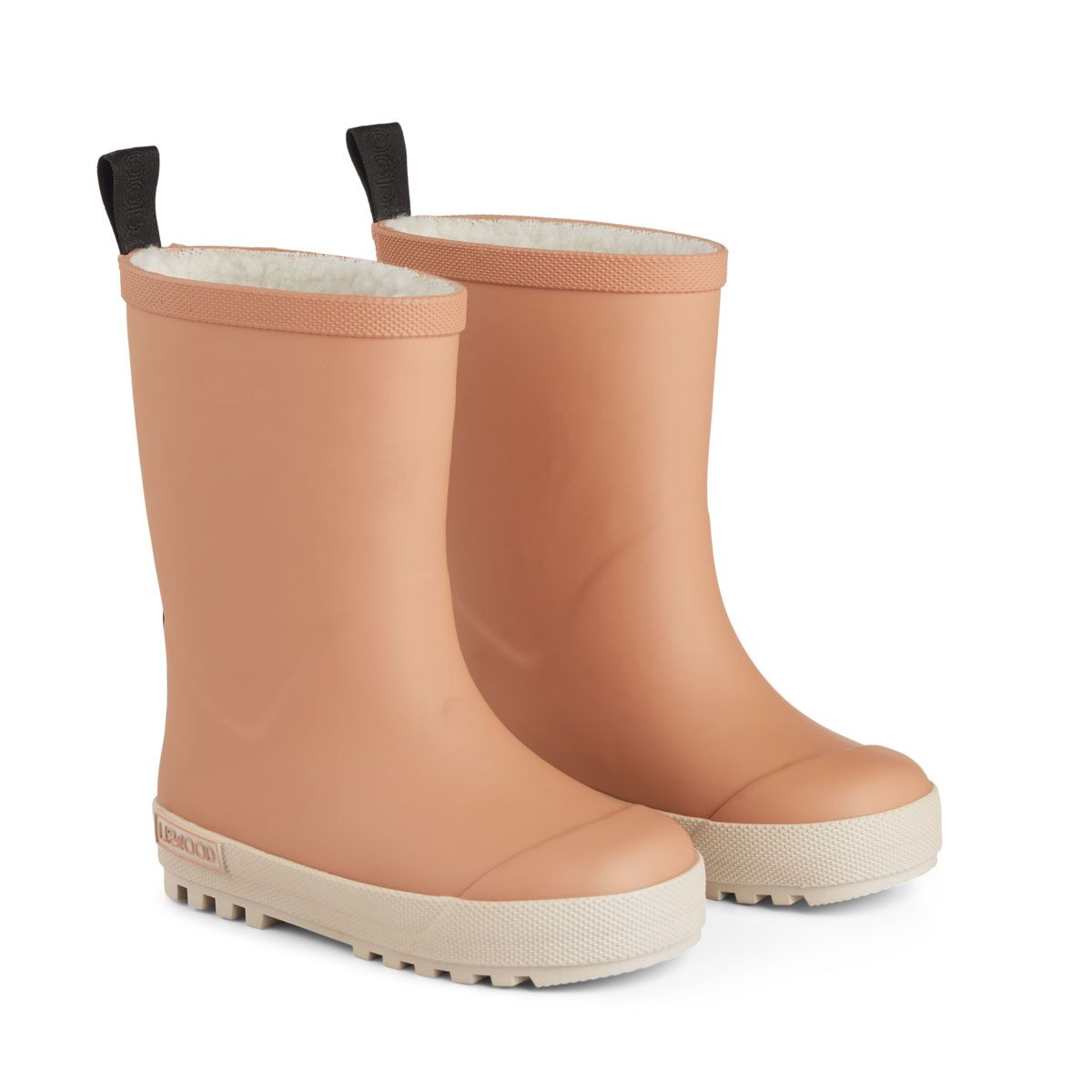 Liewood Mason Thermo-Regenstiefel „Tuscany rose / Sandy mix“, Teddyfutter, Gr. 22-31