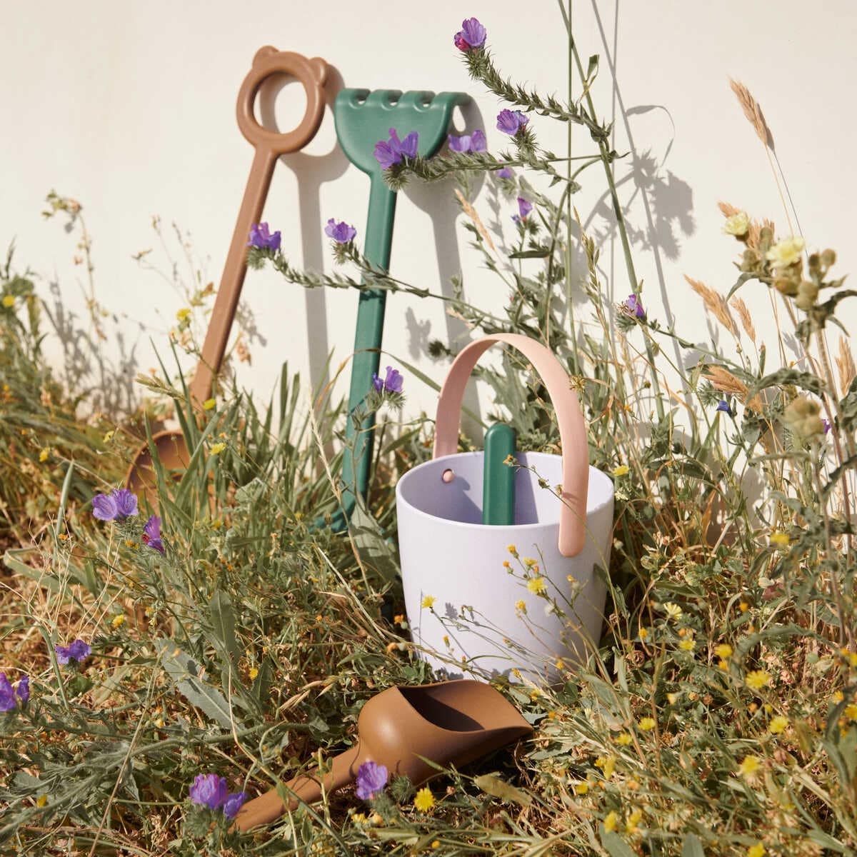 DELISTED Liewood Harper Strand-/Sandset „Dusty mint multi mix“, 5-teilig – Bild 4