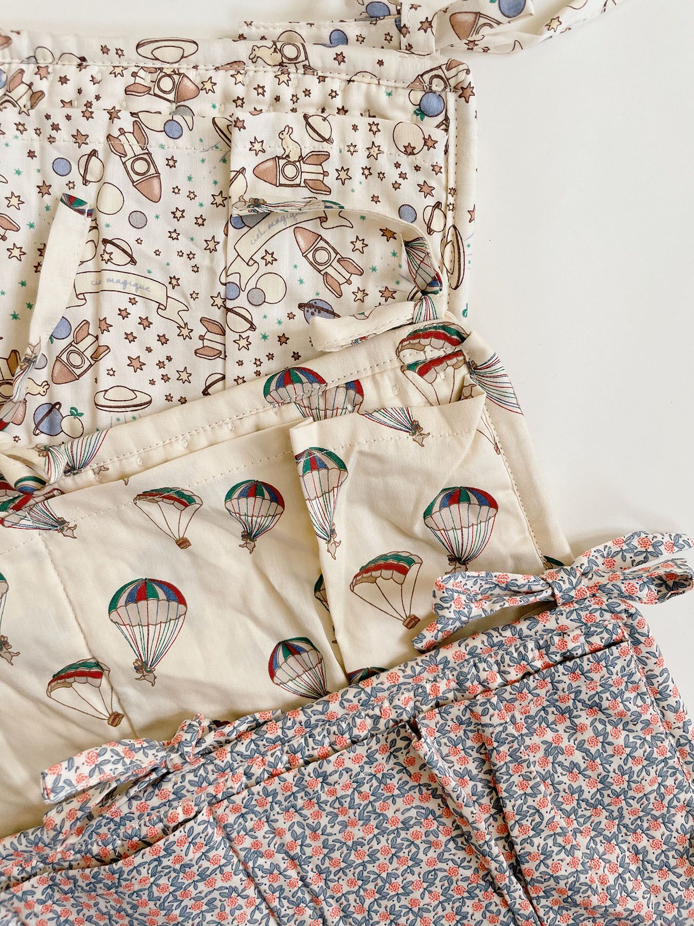 Konges Sløjd Betttasche „Fleur Tricolore“, 34x17cm – Bild 6