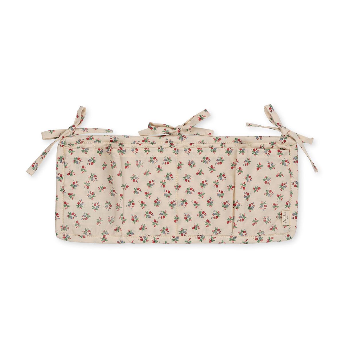 Konges Sløjd KS4207 - QUILTED BED POCKETS - FLEUR TRICOLORE - Extra 0