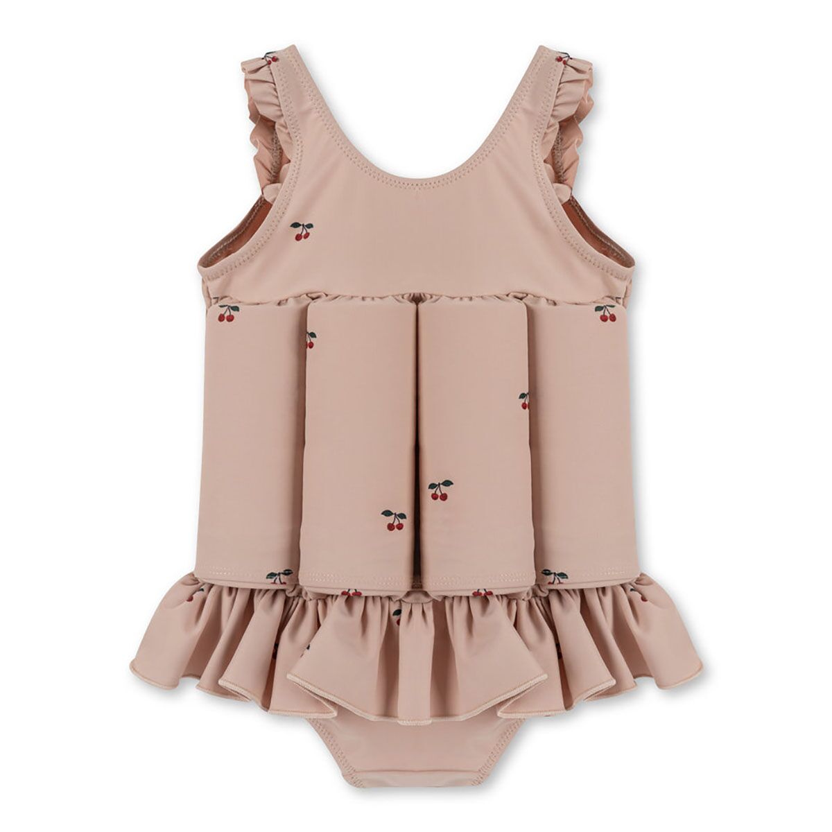 Konges Sløjd Floatsuit Badeanzug „Cherry Blush“, mit Schwimmhilfe, Gr. 80-116 01