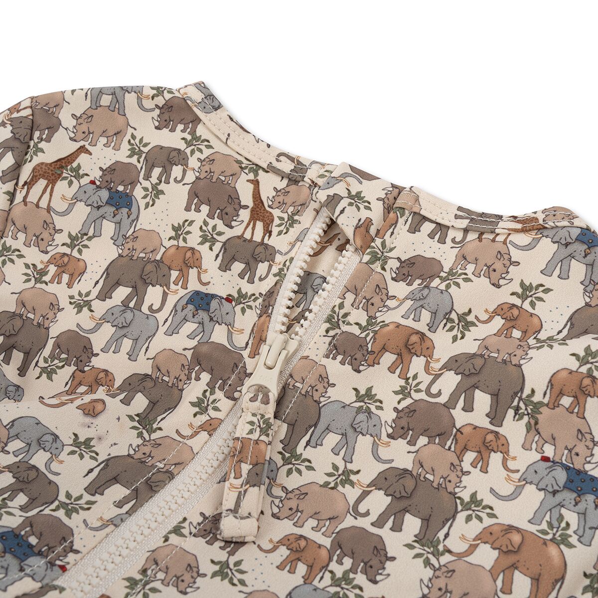 DELISTED Konges Sløjd Floatsuit Schwimm-Jumpsuit „Safari“, mit Schwimmhilfe, LSF 50+, Gr. 110, 116 – Bild 4