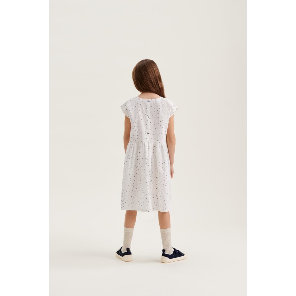 Liewood Baumwollkleid Nira „Tuscany rose / Creme de la creme“, Gr. 56-122 – Bild 6