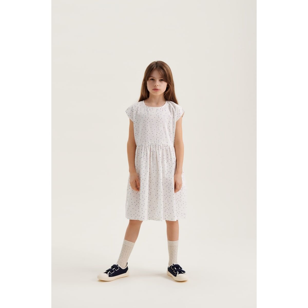 Liewood Baumwollkleid Nira „Tuscany rose / Creme de la creme“, Gr. 56-122 – Bild 5