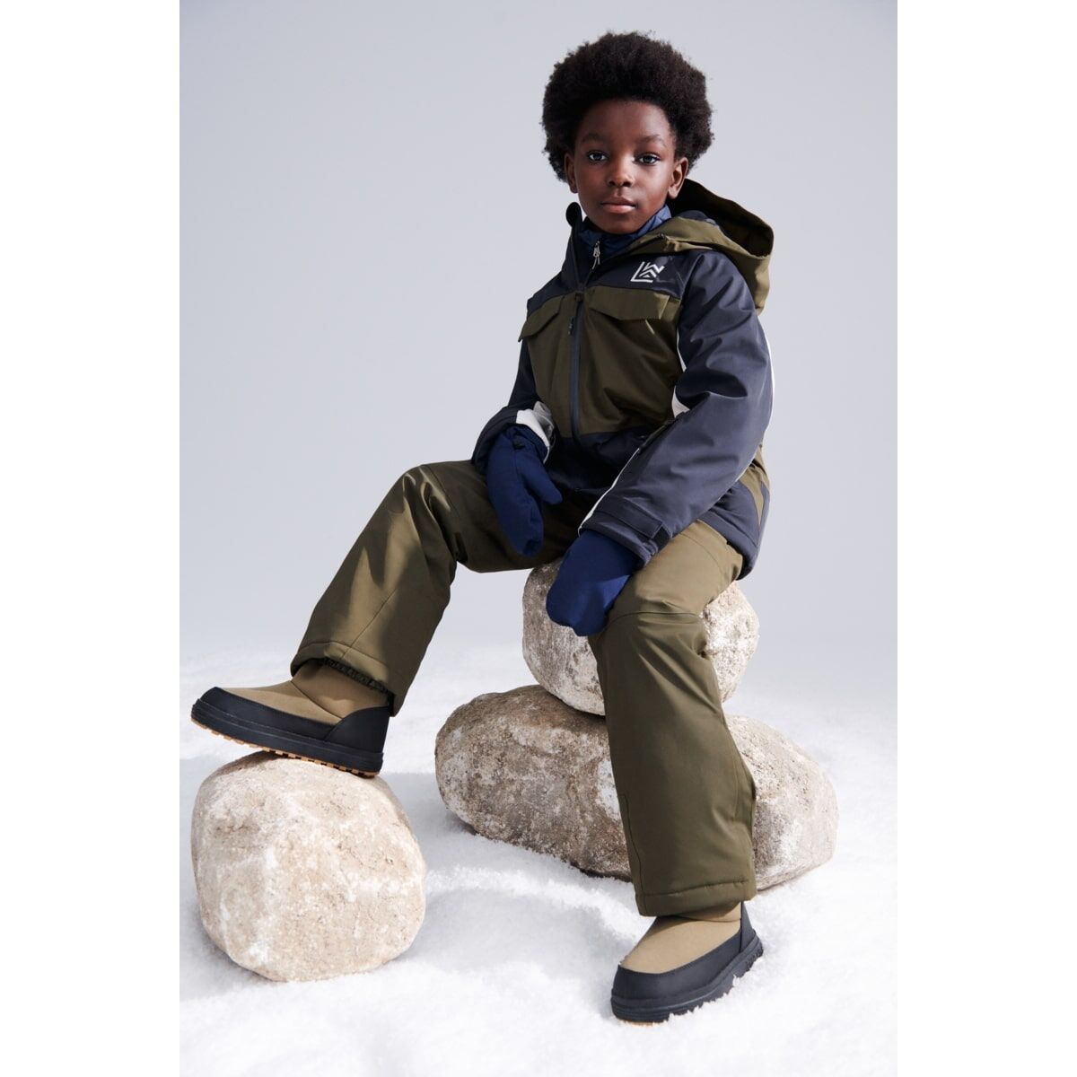 Liewood Schneejacke Kalle „Dusty rose / Classic navy“, Gr. 104-116, 128-140 – Bild 10