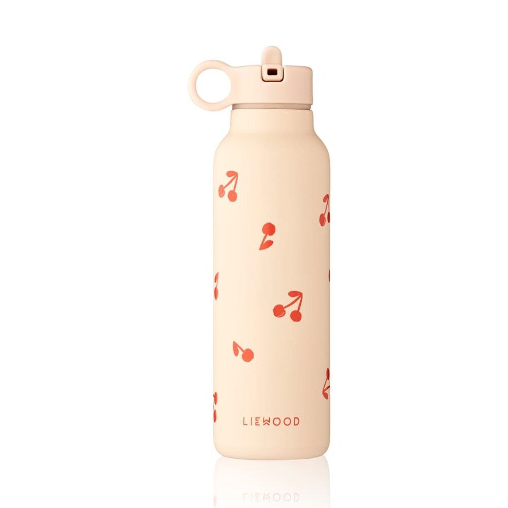 Liewood Falk Edelstahl Trinkflasche „Cherries / Apple blossom“ 500ml, Large