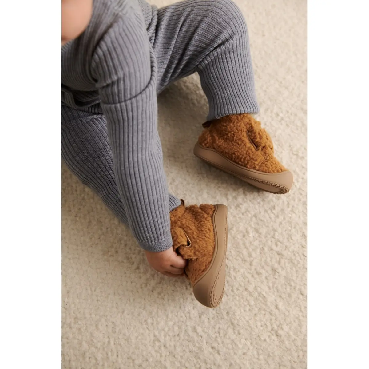 Liewood Merion-Jumpsuit Igor „Grey melange“, Gr. 56-92 – Bild 5