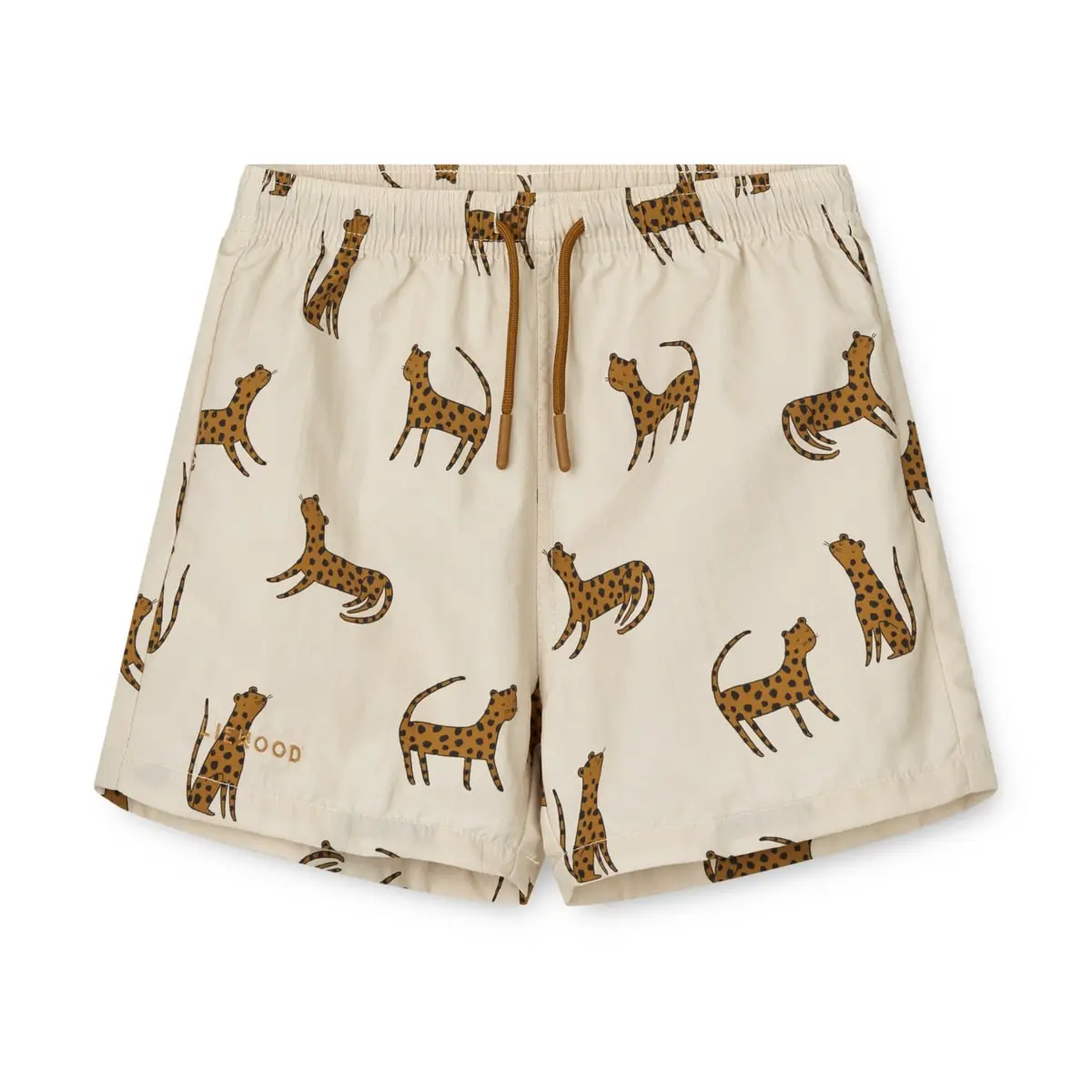 Liewood Duke Kinder-Badeshorts „Leopard / Sandy“