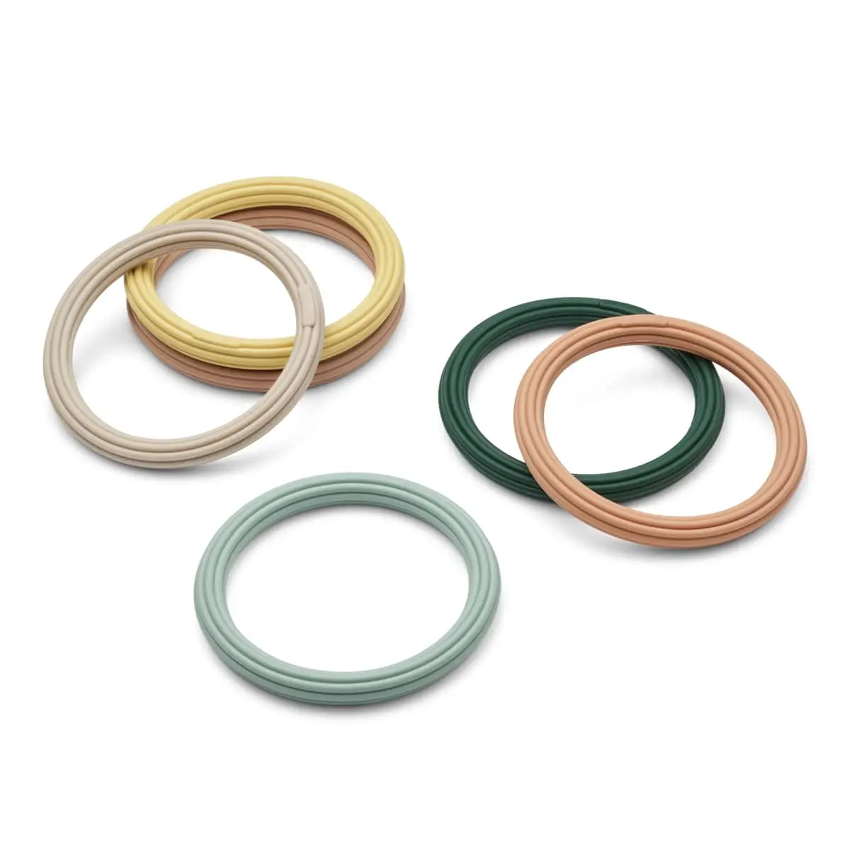 DELISTED Liewood Tauchringe Calisto „Garden green multi mix“, 6er-Set