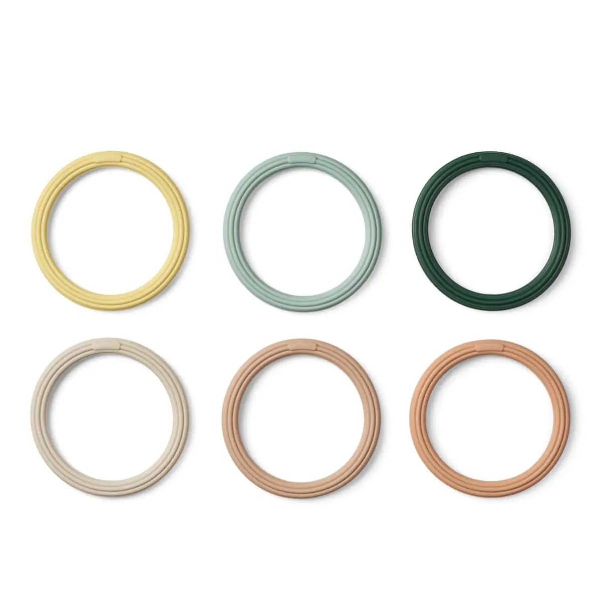 DELISTED Liewood Tauchringe Calisto „Garden green multi mix“, 6er-Set – Bild 2