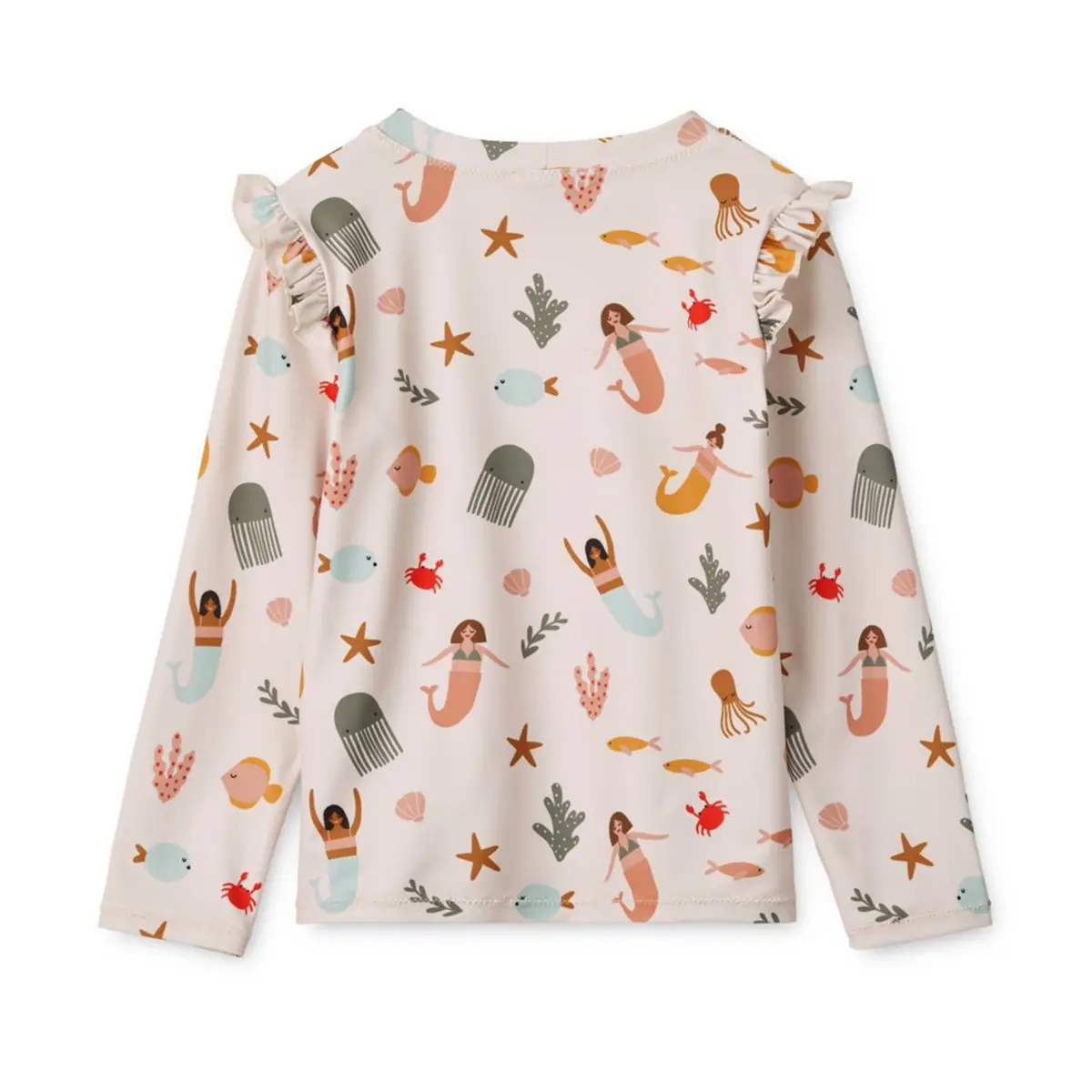 Liewood Langarm-Schwimm-T-Shirt Tenley „Mermaids / Sandy“
