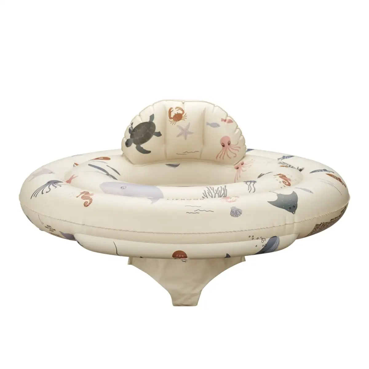 Liewood Baby-Schwimmreifen Dawn „Sea creature / Sandy“, ø74cm