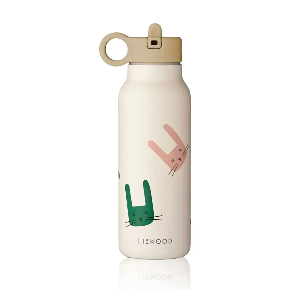 Liewood Falk Edelstahl Trinkflasche „Bunny / Sandy" 350ml, Medium