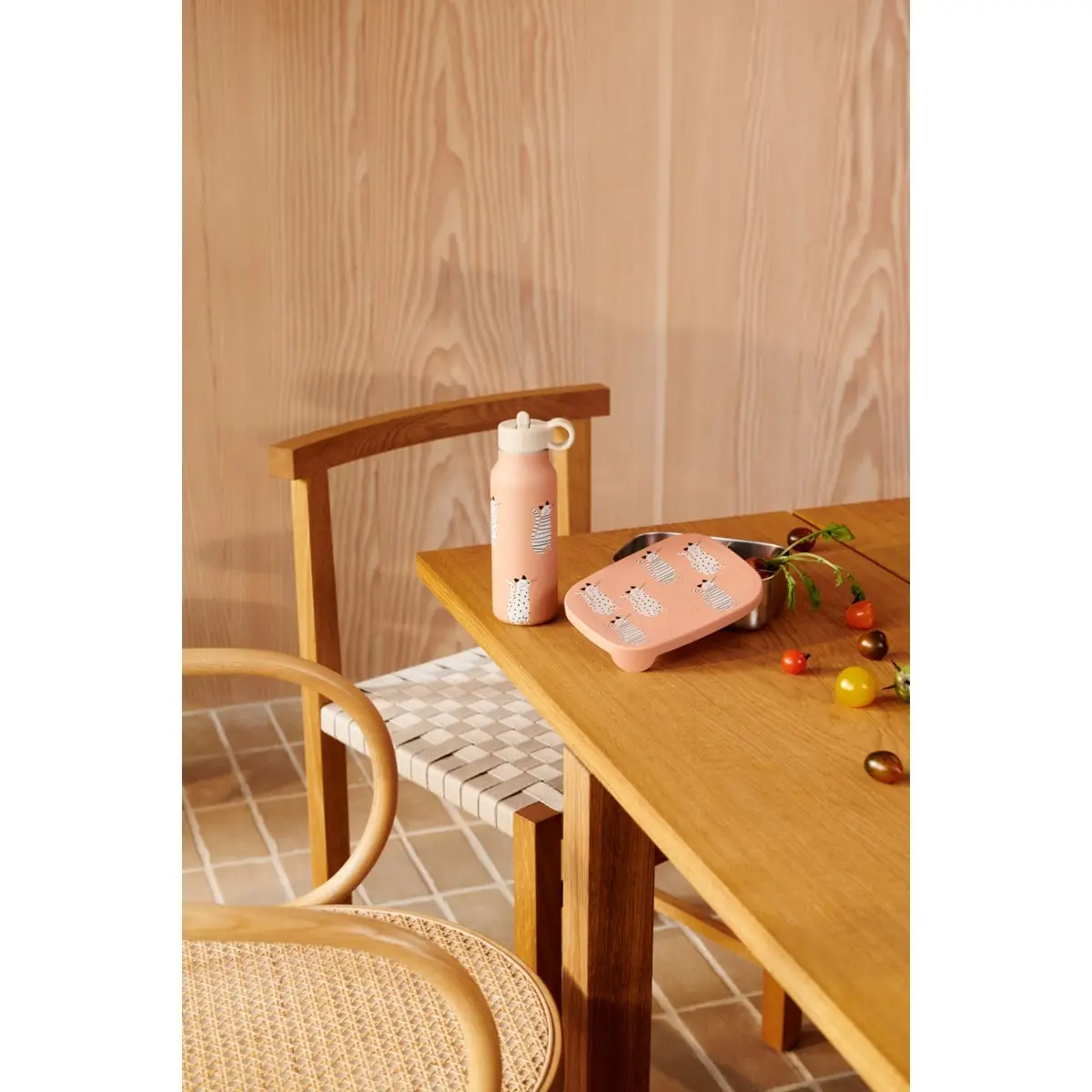 DELISTED Liewood Falk Edelstahl Trinkflasche „Bunny / Sandy" 350ml, Medium – Bild 3