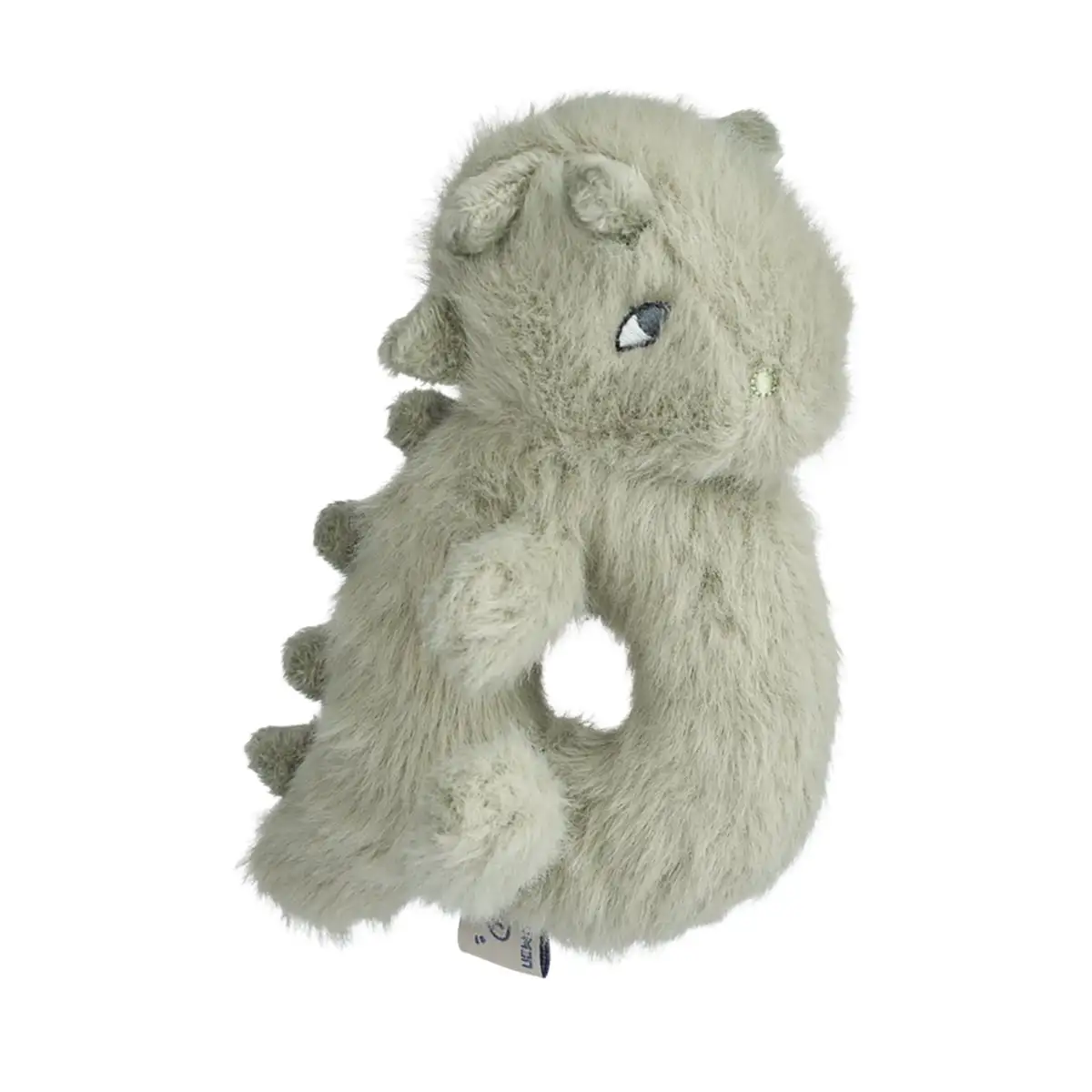 Liewood Plüsch-Rassel Romain „Krokodil / Faune green“