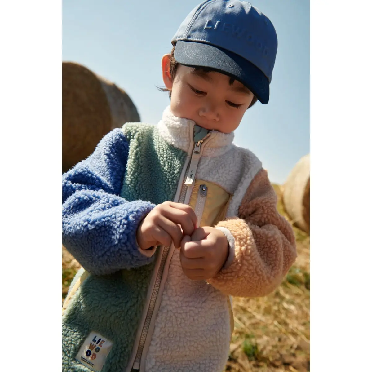 Liewood Kinder-Cap Danny „Riverside / Classic navy“