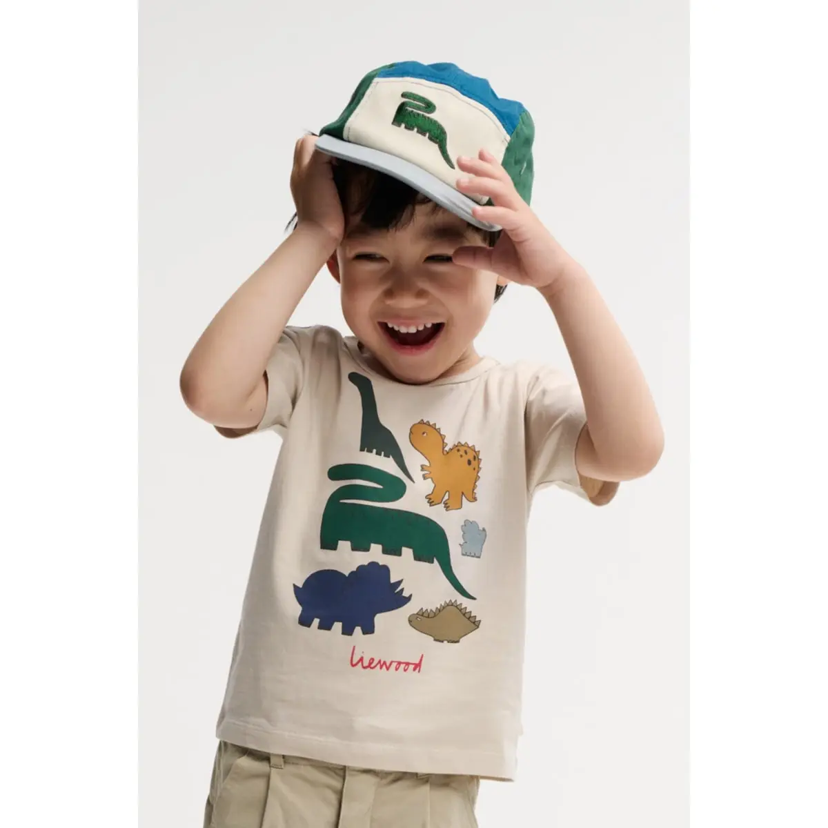 Liewood Kinder-Kappe Rory „Blue fog multi mix“