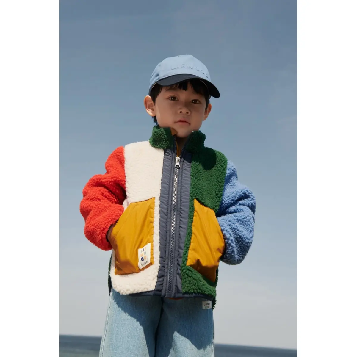 Liewood Kinder-Cap Danny „Riverside / Classic navy“