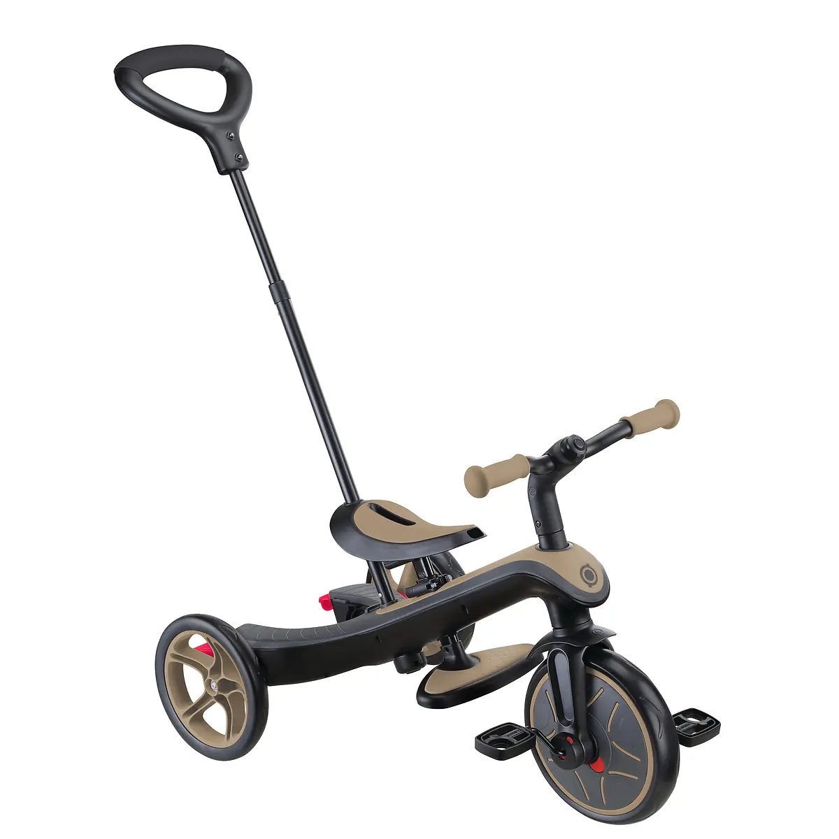 Globber Trike Explorer 4-in-1 – Sand, 10M-5J, mitwachsendes Dreirad (neue Version)
