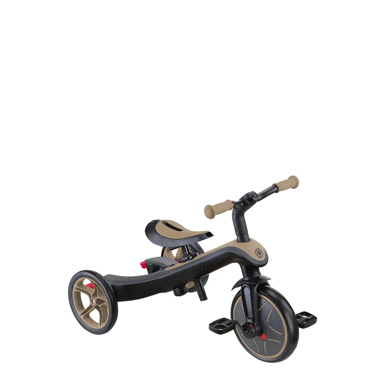 Globber Trike Explorer 4-in-1 – Sand, 10M-5J, mitwachsendes Dreirad (neue Version)