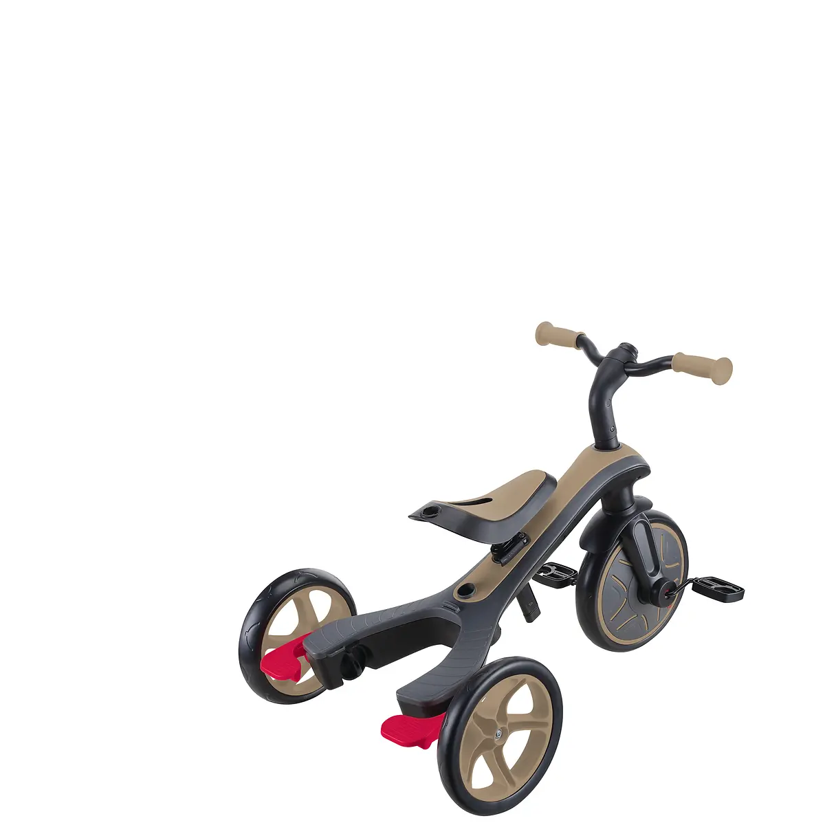 Globber Trike Explorer 4-in-1 – Sand, 10M-5J, mitwachsendes Dreirad (neue Version)