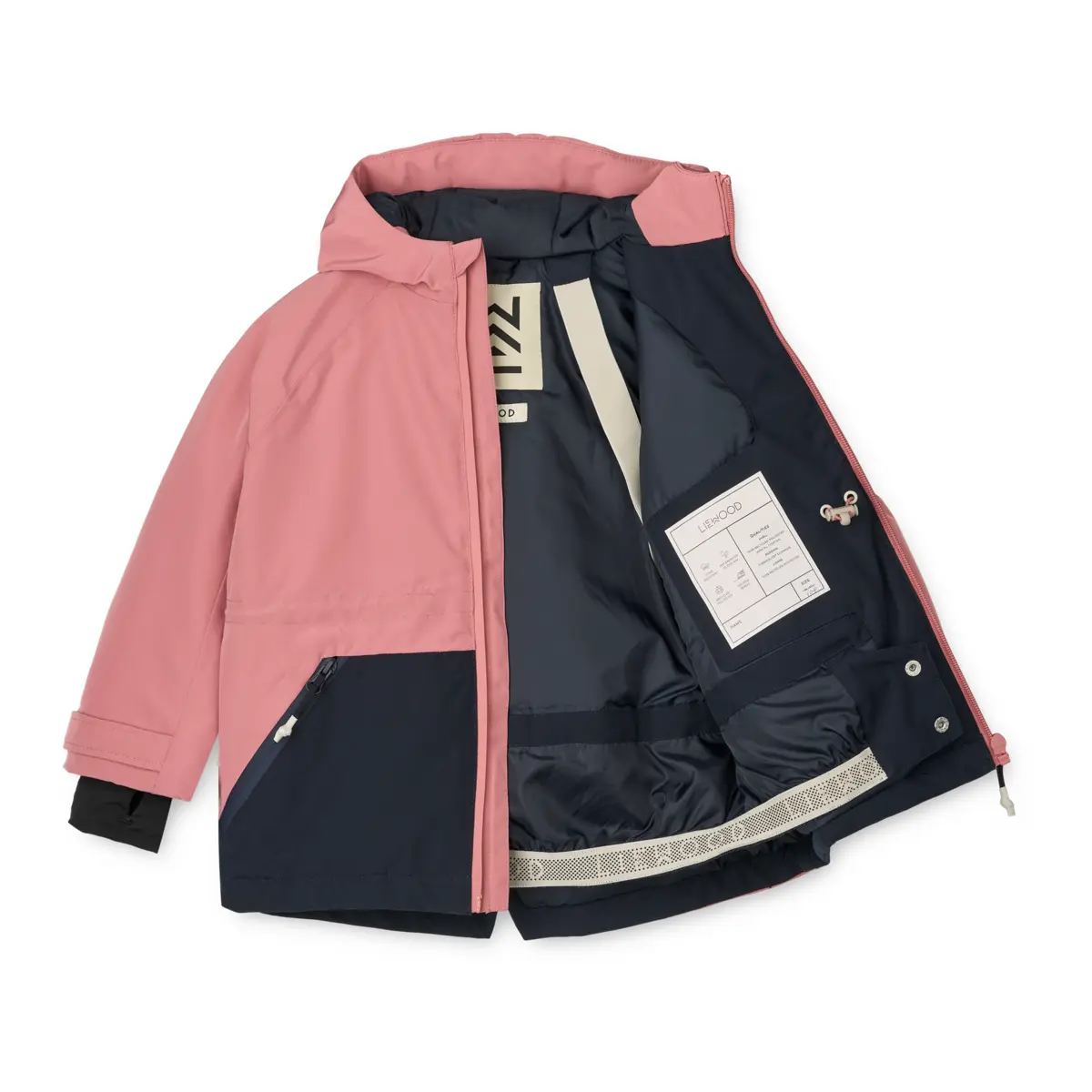 Liewood Schneejacke Kalle „Dusty rose / Classic navy“